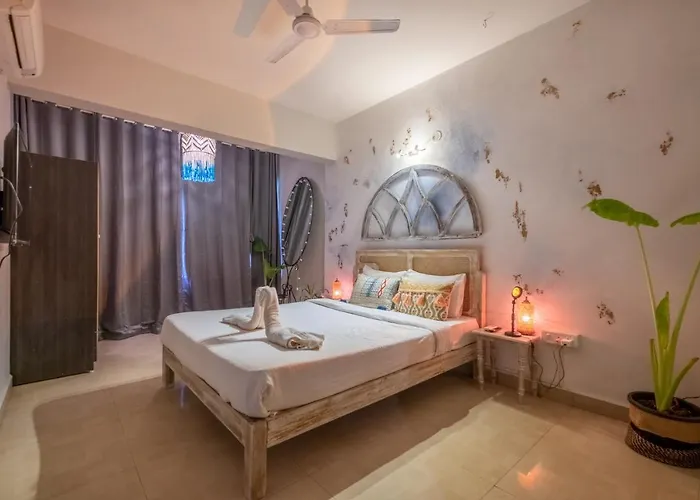 La Casa - Stunning 1Bhk Apartment - Vagator, Goa By Staymonkey